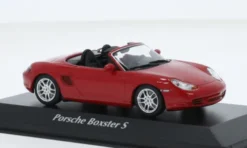 Porsche Boxster S, rot, 2002, 1:43, Maxichamps