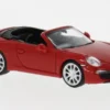 Porsche 911 Cabriolet, rot, 2012, 1:87, Minichamps