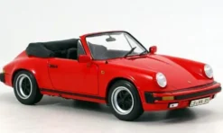 Porsche 911 Carrera 3.2 Cabriolet, rot, 1983, 1:18, Minichamps