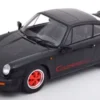 Porsche 911 Carrera 3.2 Clubsport, schwarz/rot, 1989, 1:18, KK Scale