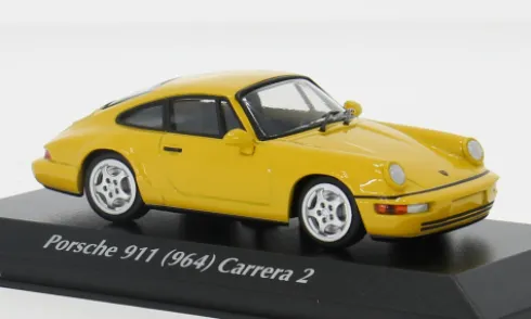 Porsche 911 (993) Carrera, gelb, 1992, 1:43, Maxichamps