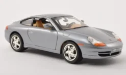 Porsche 911 (996) Carrera, grau, 1:18, Motormax