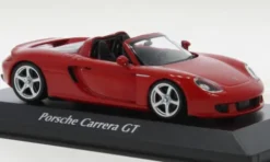 Porsche Carrera GT, rot, 2003, 1:43, Maxichamps
