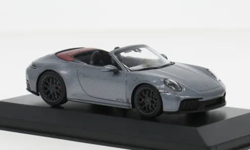 Porsche 911 Carrera GTS Cabriolet, grau, 2024, 1:43, Minichamps