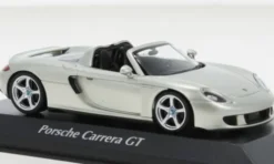 Porsche Carrera GT, silber, 2003, 1:43, Maxichamps