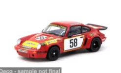 Porsche 911 Carrera RSR 3.0, 24h Le Mans, 1975, Gelo Racing Team, #58, J.Fitzpatrick/G.van Lennep, 1:64, Tarmac Works