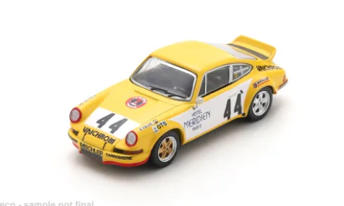 Porsche 911 Carrera RSR 2.8, 24h Le Mans, 1973, #44, J.F.Piot/P.Zbinden, 1:64, Spark