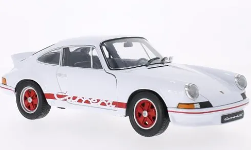Porsche 911 Carrera RS, weiss/rot, 1973, 1:18, Welly