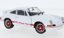 Porsche 911 Carrera RS 2.7, weiss/rot, 1973, 1:24, Welly