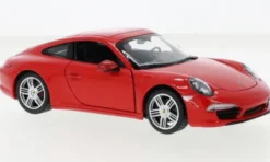 Porsche 911 Carrera S, rot, 1:24, Rastar