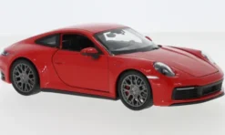 Porsche 911 Carrera 4S (992), rot, 2019, 1:24, Welly