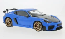 Porsche Cayman GT4 RS, blau, 2024, 1:18, Minichamps
