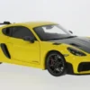 Porsche Cayman GT4 RS, gelb, 2024, 1:18, Minichamps