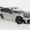 Porsche Cayman GT4 RS, silber, 2024, 1:18, Minichamps