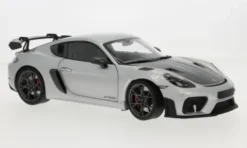 Porsche Cayman GT4 RS, silber, 2024, 1:18, Minichamps