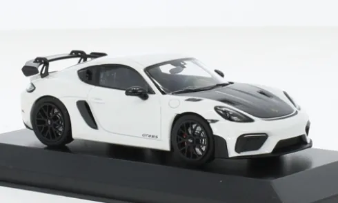 Porsche Cayman GT4 RS, weiss, 2021, 1:43, Minichamps