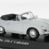 Porsche 356C Cabriolet, silber, 1965, 1:43, Maxichamps