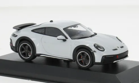 Porsche 911 (992) Dakar, grau, 2022, 1:43, Minichamps