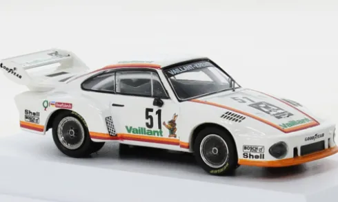 Porsche 935/77, DRM, Bergischer Löwe Zolder, 1977, Kremer Racing, Vaillant, #51, B.Wollek, 1:64, Tarmac Works