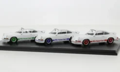 Porsche 3er-Set: 50 Jahre Porsche 911 Carrera 2.7 RS, weiss, 1:43, Schuco