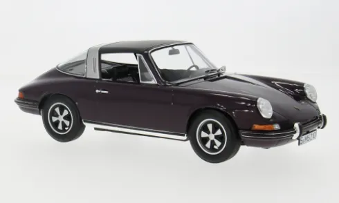 Porsche 911 E, violett, 1971, 1:18, Norev