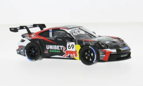 Porsche 911 GT3 Cup (992), Porsche Cup, Zolder, 2024, #69, K.Rovanperä, 1:43, IXO