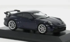 Porsche 911 GT3, dunkelblau, 2021, 1:43, Minichamps
