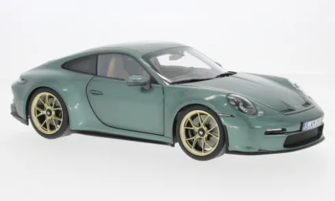 Porsche 911 GT3, dunkelgrün, 2021, 1:18, Norev