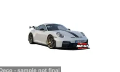 Porsche 911 GT3, grau, 2025, 1:24, Bburago