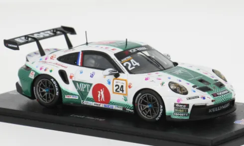 Porsche 911 GT3, Porsche Deluxe Carrera Cup North America, 2024, #24, L.Hartog, 1:43, Spark