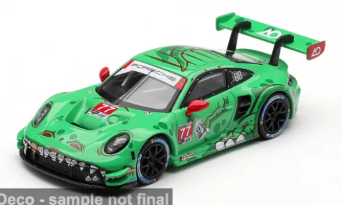 Porsche 911 (992) GT3 R, 12h Sebring, 2025, AO Racing, #77, 1:64, Mini GT
