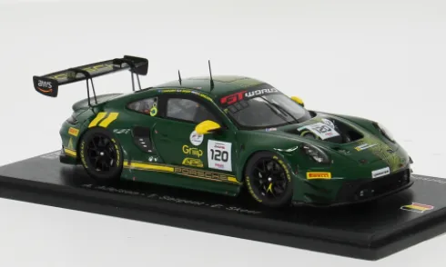 Porsche 911 GT3 R (992), 24h Spa, 2025, Wright Motorsport, #120, A.Adelson/T.Sargent, 1:43, Spark