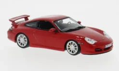 Porsche 911 GT3, rot, 2003, 1:43, Minichamps