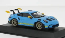 Porsche 911 GT3 RS, blau/gelb, 1:43, Solido