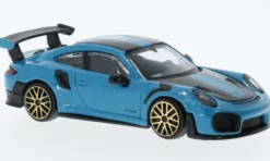 Porsche 911 GT2 RS, blau/schwarz, 1:43, Bburago