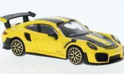 Porsche 911 GT2 RS, gelb/schwarz, 1:43, Bburago