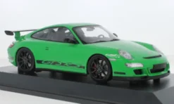 Porsche 911 GT3 RS, grün, 2007, 1:18, Minichamps