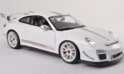 Porsche 911 GT3 RS 4.0 (997/II), weiss/Dekor, 2011, 1:18, Bburago