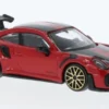 Porsche 911 GT2 RS, rot/schwarz, 1:43, Bburago