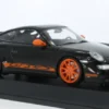 Porsche 911 (997) GT3 RS, schwarz/orange, 2007, 1:18, Minichamps