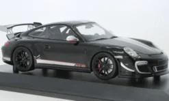 Porsche 911 GT3 RS 4.0, schwarz/silber, 2011, 1:18, Minichamps