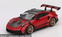 Porsche 911 (992) GT RS Weissach Packaging, rot, 2022, 1:64, Mini GT