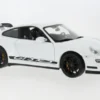 Porsche 911 (997) GT3 RS, weiss/Dekor, 1:18, Welly