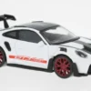 Porsche 911 GT3 RS, weiss/schwarz, 2022, 1:43, Norev