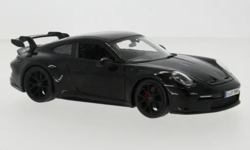 Porsche 911 (992) GT3, schwarz, 2021, 1:24, Bburago