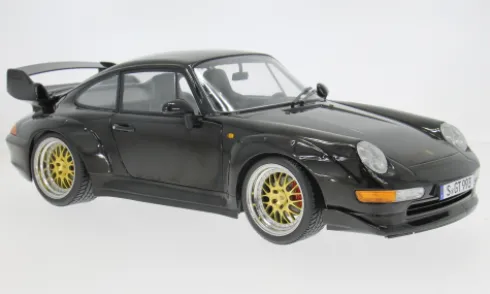 Porsche 911 (993) GT2, schwarz, 1996, 1:12, KK Scale
