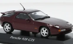 Porsche 928 GTS, dunkelrot, 1991, 1:43, Maxichamps
