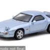Porsche 928 GTS, hellblau, 1992, 1:64, Tarmac Works