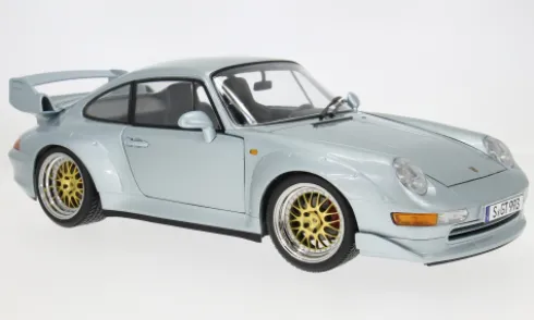 Porsche 911 (993) GT2, silber, 1996, 1:12, KK Scale