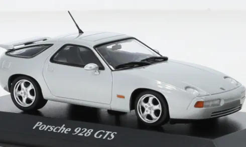 Porsche 928 GTS, silber, 1991, 1:43, Maxichamps